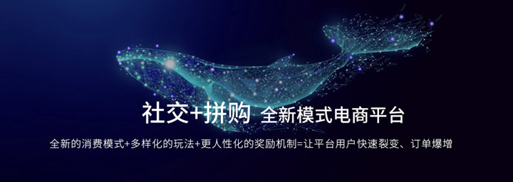 经过多年来市场实践与电商平台的发展，我们公司全新推出了社交加拼购的全新模式电商平台，全新的消费模式加多样化的玩法加更多人性化的奖励机制，让平台用户快速裂变、全面提升订单转化率。